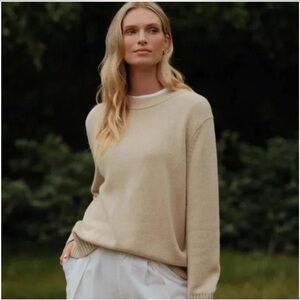 Jenni Kayne Cashmere Oversized Crewneck